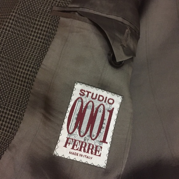 🛑SOLD🛑Gianfranco Ferre Glen Check Blazer/ Sport Coat - Picture 7 of 8